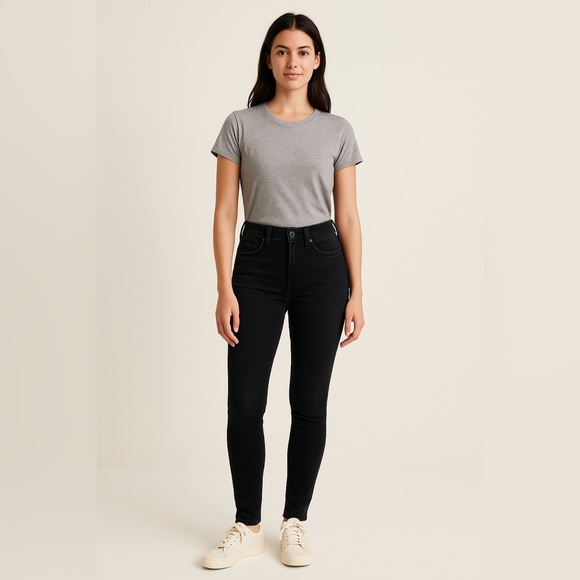 Abercrombie & Fitch Denim - Abercrombie & Fitch Simone High Rise Super Skinny Jeans Black Women’s 25 / 0R